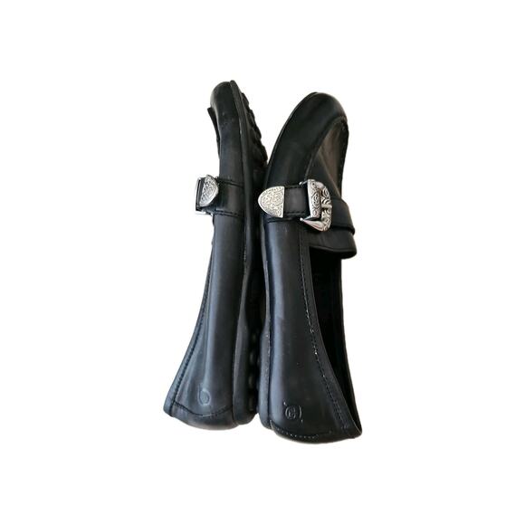 Born 75003, Women Size US 8 / EUR 39, Black Leather Flat Loafer, Pre-Owned - Picture 7 of 8